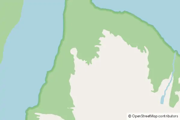 Mapa Park Narodowy Los Glaciares