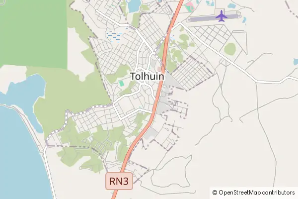 Mapa Tolhuin