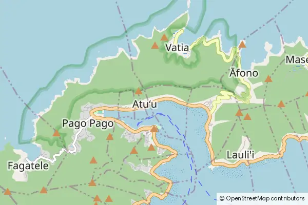 Mapa Pago Pago