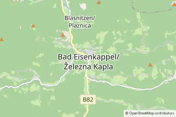 Mapa Eisenkappel