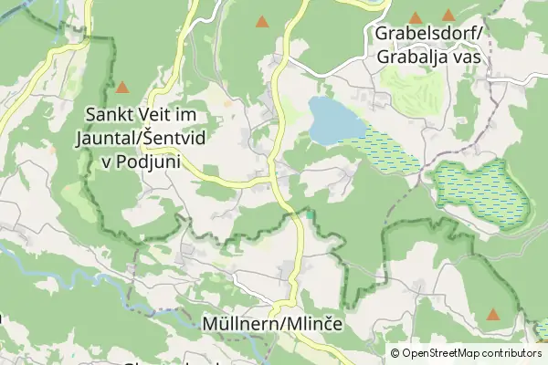 Mapa Sankt Primus