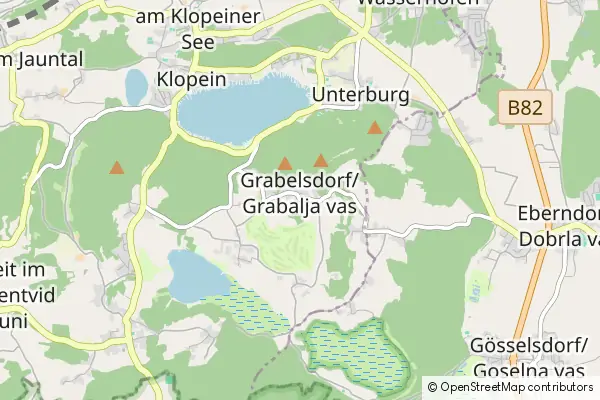 Mapa Grabelsdorf