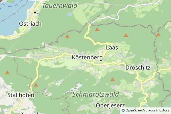 Mapa Koestenberg