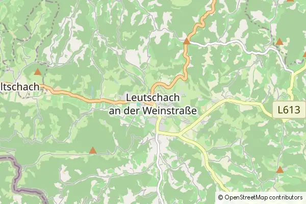 Mapa Leutschach