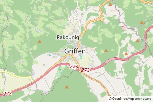 Mapa Griffen