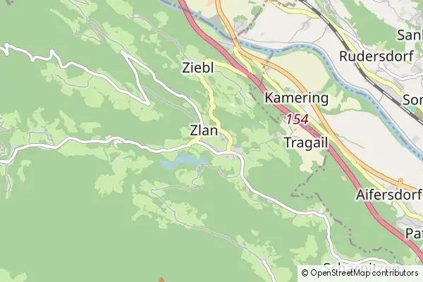 Mapa Zlan