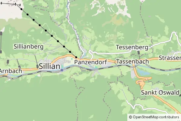 Mapa Panzendorf