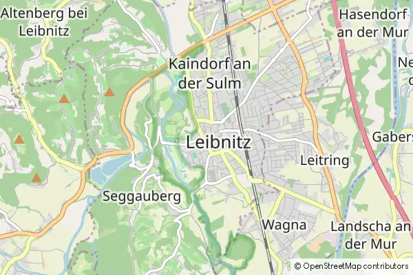 Mapa Leibnitz