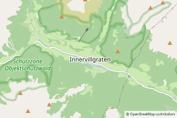 Mapa Innervillgraten