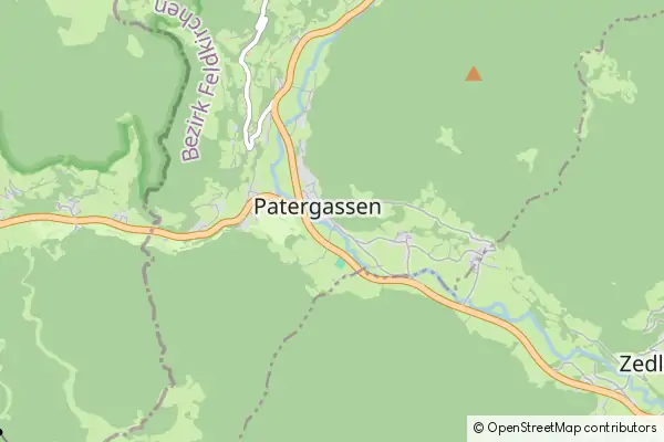 Mapa Patergassen