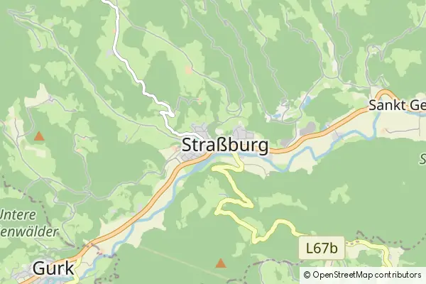 Mapa Strassburg