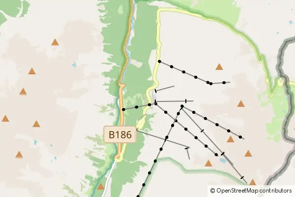 Mapa Hochgurgl