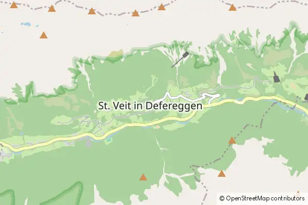 Mapa St. Veit in Defereggen