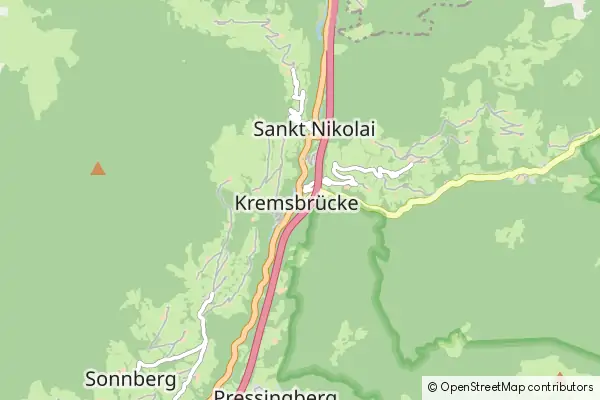 Mapa Kremsbrucke