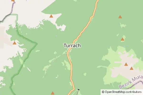 Mapa Turrach