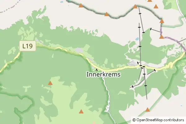 Mapa Innerkrems