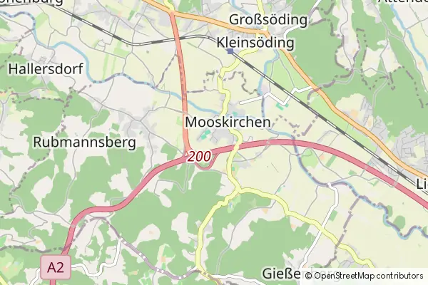 Mapa Mooskirchen