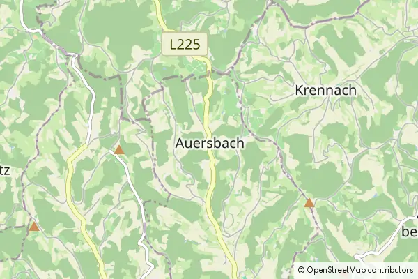 Mapa Auersbach