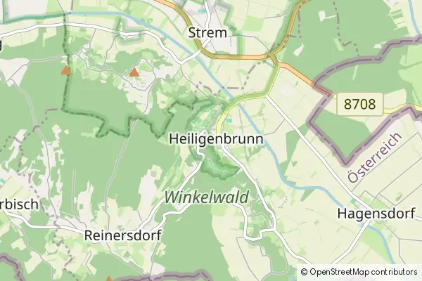 Mapa Heiligenbrunn