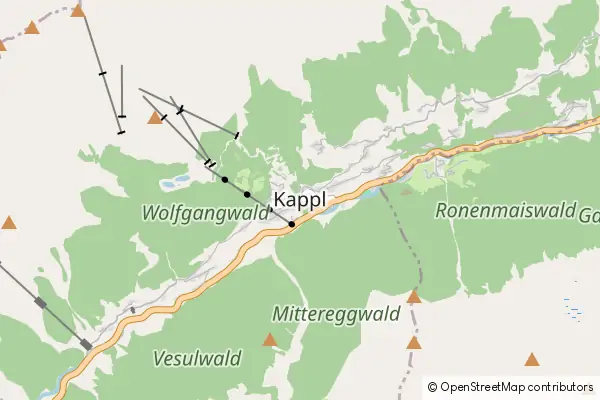 Mapa Kappl