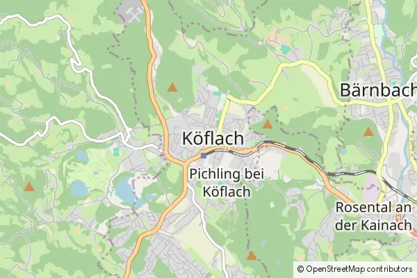 Mapa Koflach