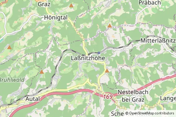 Mapa Lassnitzhoehe