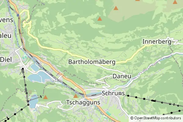 Mapa Bartholomaeberg