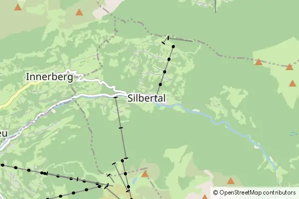 Mapa Silbertal