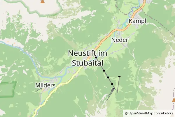 Mapa Neustift