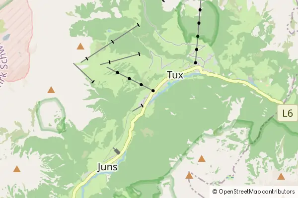 Mapa Tux