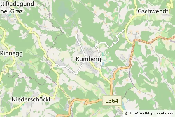 Mapa Kumberg