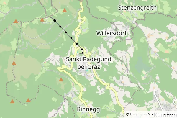 Mapa St. Radegund bei Graz