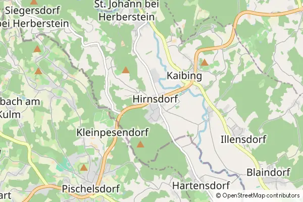 Mapa Hirnsdorf