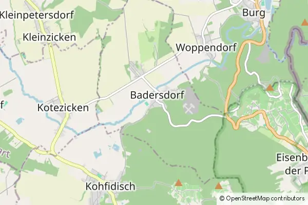 Mapa Badersdorf