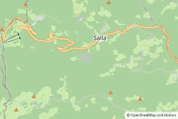 Mapa Salla