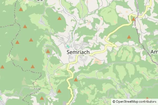 Mapa Semriach