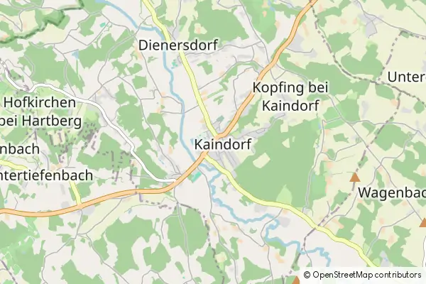 Mapa Kaindorf