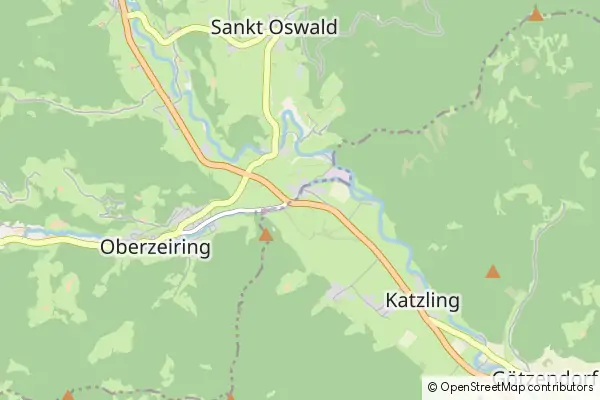 Mapa Unterzeiring