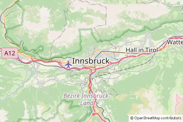 Mapa Innsbruck