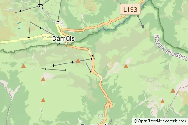 Mapa Faschina