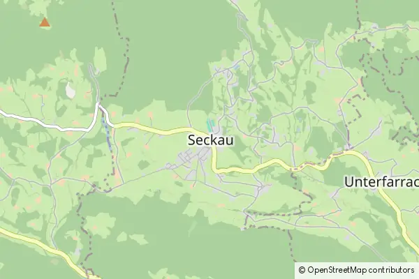 Mapa Seckau