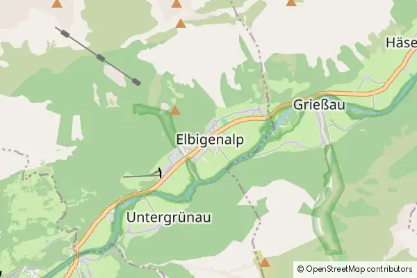 Mapa Elbigenalp