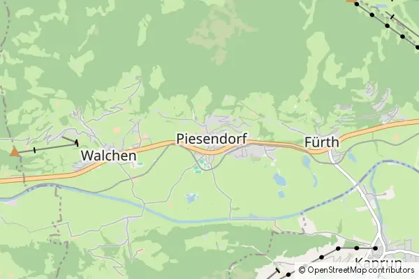 Mapa Piesendorf