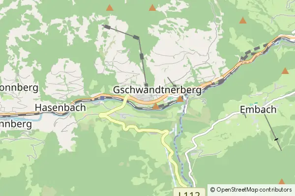 Mapa Taxenbach