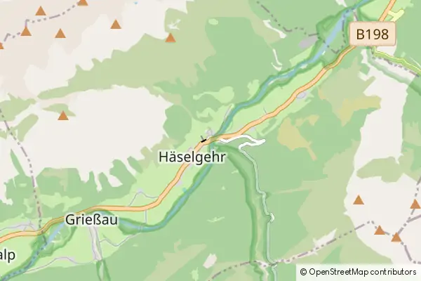 Mapa Haeselgehr