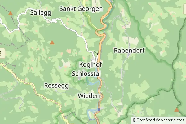 Mapa Koglhof