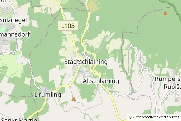 Mapa Stadtschlaining