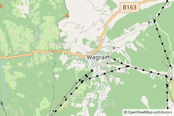 Mapa Wagrain