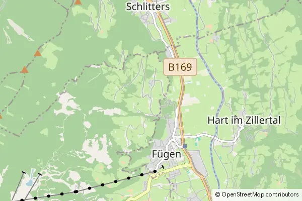 Mapa Fuegenberg