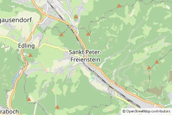 Mapa St. Peter-Freienstein